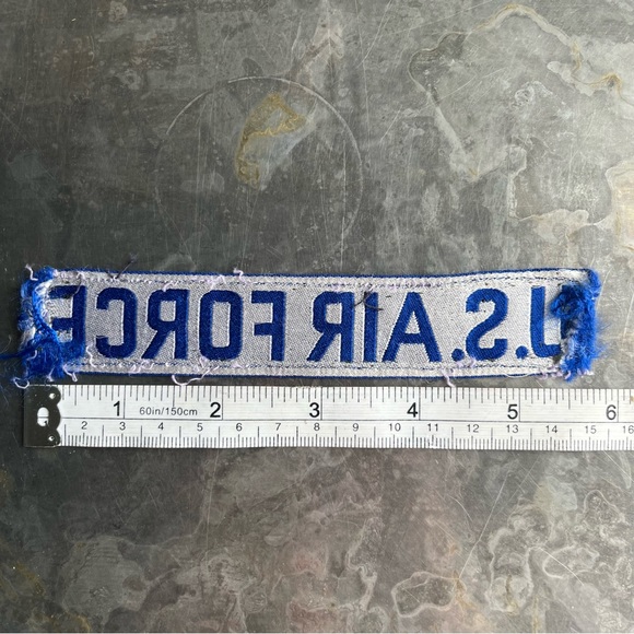 U.S. AIR FORCE blue tape patch - Picture 10 of 13